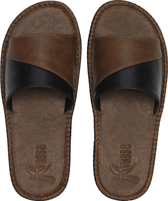 

Kraasa Slippers, Beige::black