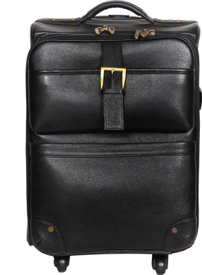 

R Stylist R Stylist Genuine Leather Tour & Traveller Bag Black) Small Travel Bag - Medium(Black)