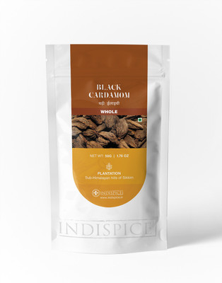 

IndiSpice Black Cardamom (Badi Elaichi)(50 g)