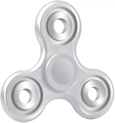 

CB InfoTECH Hand Fidget Spinner, Fidget Spinner Toy, Tri-spinner fidget, and Ultra Speed Spinner(White)