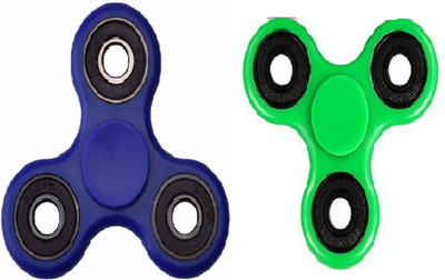 

AM Enterprises Combo of 2 Fidget Spinners(Green, Black)