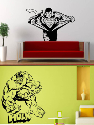 

Trends on Wall  Nature Sticker(Pack of 2, Black