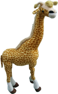 

kaykon Big Giraffe Plush Stuffed Toy Premium Quality Fabric - 65 cm(Multicolor)