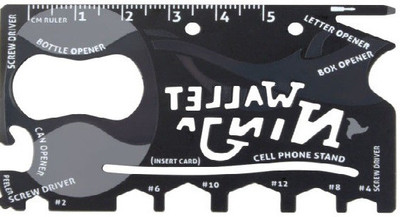 

K kudos Enterprise Credit Card Size Pocket Tool Camping & Hiking multi tool kit