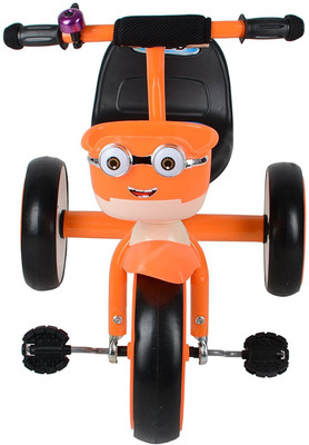 

PP Infinity Sound and Light Sound-Light-ON Wheel Tricycle(Orange)