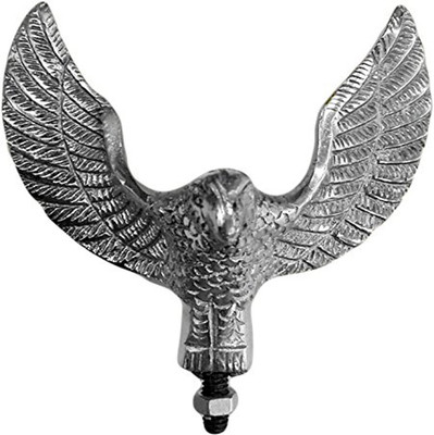 

Capeshoppers CR015034-Silver Eagle Mudgaurd Logo Royal Enfield Emblem