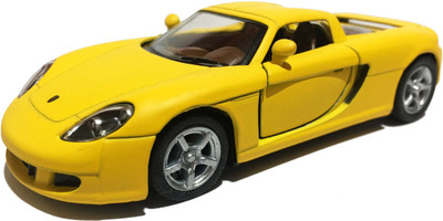 

Jack Royal Porsche GT Cerrara metal die cast car toy(Yellow)