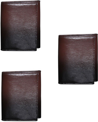 

Lee Topper Men Black, Brown Artificial Leather Wallet(7 Card Slots)