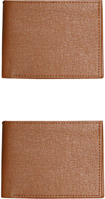 

Lee Topper Men Brown Artificial Leather Wallet(7 Card Slots)