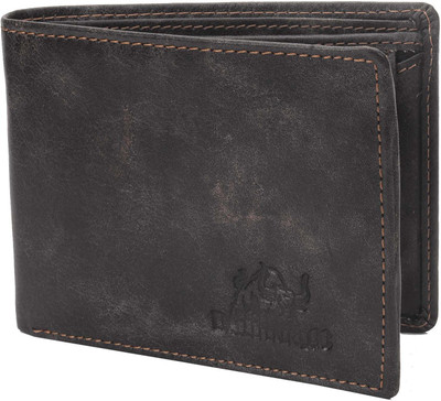 

Bull Kraft Men Brown Genuine Leather Wallet(6 Card Slots)