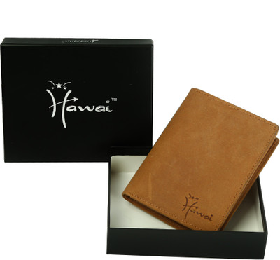 

Hawai Men Tan Genuine Leather Wallet(6 Card Slots), Brown