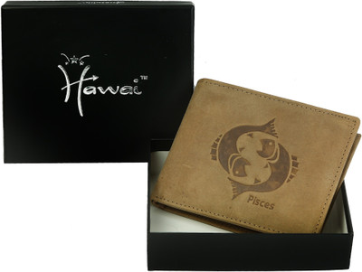 

Hawai Men Tan Genuine Leather Wallet(8 Card Slots)