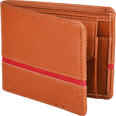 

Billionbag Boys Tan Artificial Leather Wallet(7 Card Slots)