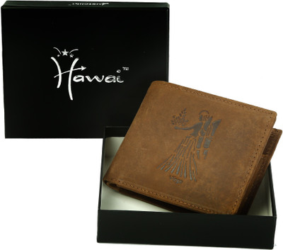 

Hawai Men Tan Genuine Leather Wallet(5 Card Slots)