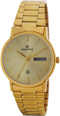 

Maxima 04142CMGY Watch - For Men