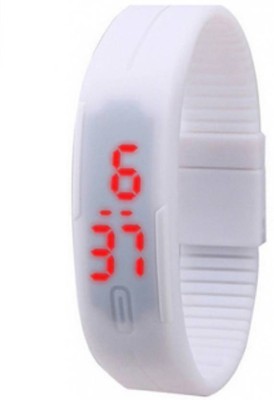 Gopal Retail White LED Ruf And Tuf Hand Band Watch  - For Boys   Watches  (Gopal Retail)