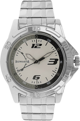 

Sonata NG77001SM02A Watch - For Men