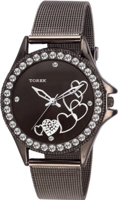 TOREK Designer Heart Sheffer Chain Branded MNJHF 2118 Watch  - For Women   Watches  (Torek)