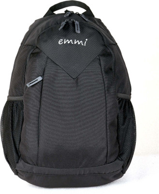 

EMMI BAGS Emmibags Crown Black Backpack Backpack(Black, 26 L)