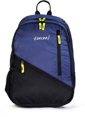 

EMMI BAGS Emmibags Dixie Navy Blue Backpack Backpack(Blue, 22 L)