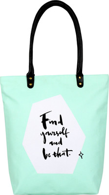 

Angesbags Anges Find Yourself Tote Shoulder Bag(Blue, 5 inch)