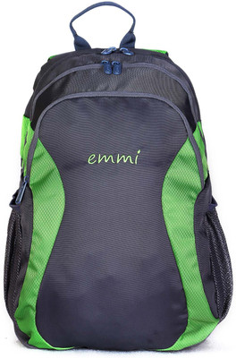 

EMMI BAGS Emmibags Vizio Green Backpack Backpack(Green, 29 L)