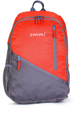 

EMMI BAGS Emmibags Dixie Red Backpack Backpack(Red, 22 L)