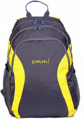 

EMMI BAGS Emmibags Vizio Yellow Backpack Backpack(Yellow, 29 L)