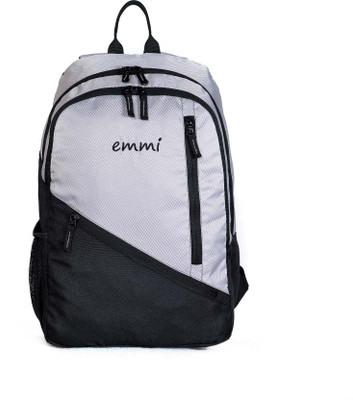 

EMMI BAGS Emmibags Dixie Grey Backpack Backpack(Grey, 22 L)