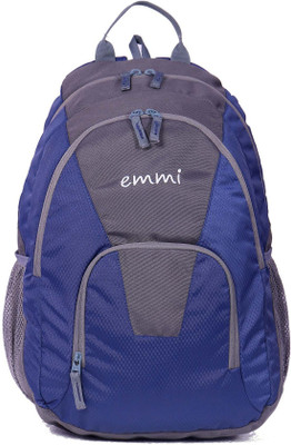 

EMMI BAGS Emmibags Ayra Navy Blue Backpack Backpack(Blue, 32 L)