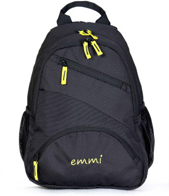 

EMMI BAGS Emmibags Tofee Black Backpack Backpack(Black, 22 L)
