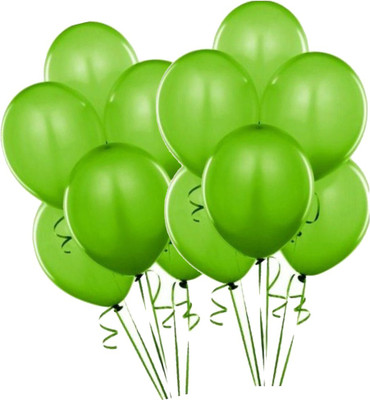 

PTCMart Solid 462 Balloon(Green, Pack of 50)
