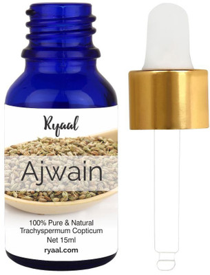 

Ryaal Ajwain Oil 100% Pure & Natural, Undiluted & Unfiltered, GMO Free, Premium Quality(15 ml)
