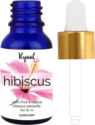 

Ryaal Hibiscus Oil 100% Natural, & Undiluted For Aromatherapy ,Hair Care Oil & Skin Care For All Skin Types(30 ml)