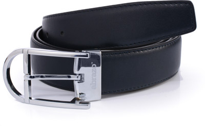 

abrazo Men Casual Brown Artificial Leather Belt, Blue