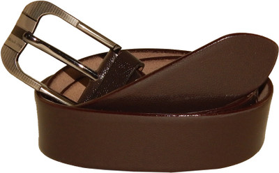 

BlackDog Men Casual, Party Brown Genuine Leather Belt