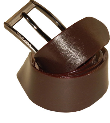

BlackDog Men Casual, Party Brown Genuine Leather Belt