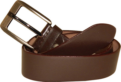 

BlackDog Men Casual, Party Brown Genuine Leather Belt