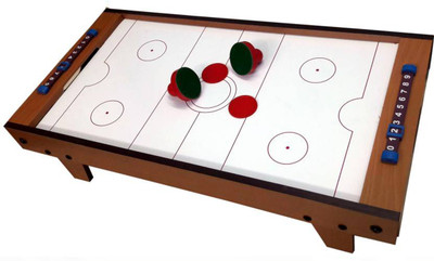

Bonkerz Manually Played Air Hockey Indoor Game For Kids Two Player (SENIOR) Board Game