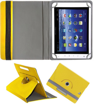 Fastway Book Cover for Bsnl Penta ws802C(Yellow, Cases with Holder)