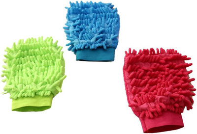 

CleanIT Super Clean Wet and Dry Glove Set(Medium Pack of 3)