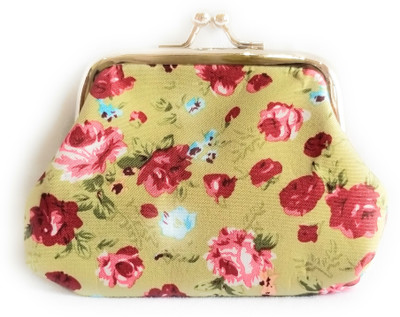 Iios Casual Green Clutch