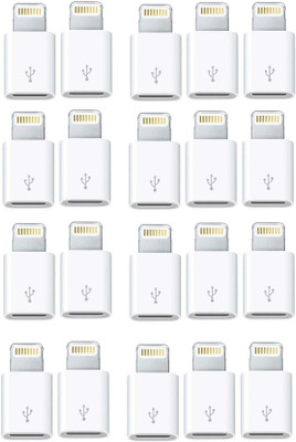 

YTM (Pack of 20 ) Micro Usb to 8 Pin L Lightning Cable(White)