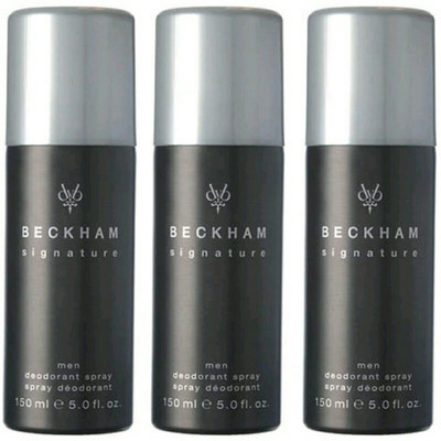 

devid beckham signature Body Spray - For Men & Women(150 ml, Pack of 3)