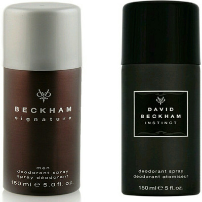 

devid beckham signature,instinct Body Spray - For Men & Women(150 ml, Pack of 2)