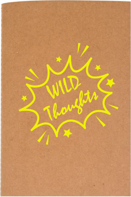 

The Crazy Me A5 Diary(Wild Thought Brown, Brown)