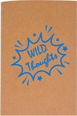 

The Crazy Me A5 Diary(Wild Thought Brown, Brown)
