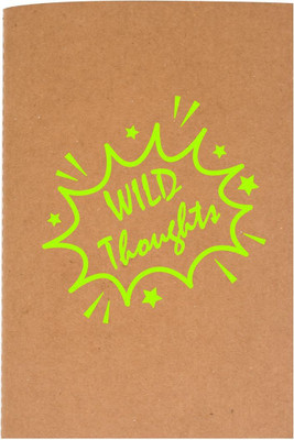 

The Crazy Me A5 Diary(Wild Thought Brown, Brown)