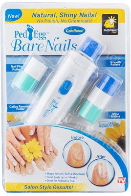 

FASHIONOMA PedEgg Bare Nails Electric Nail Filer
