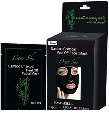 

Maxed Bamboo Charcoal Deep Black Cleanser Nose Mask(6 g)